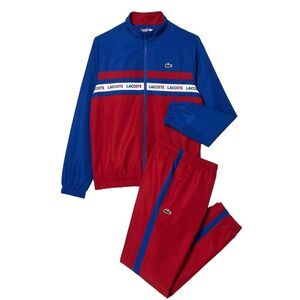 Lacoste Mens Tennis Tracksuit / Blue/Red